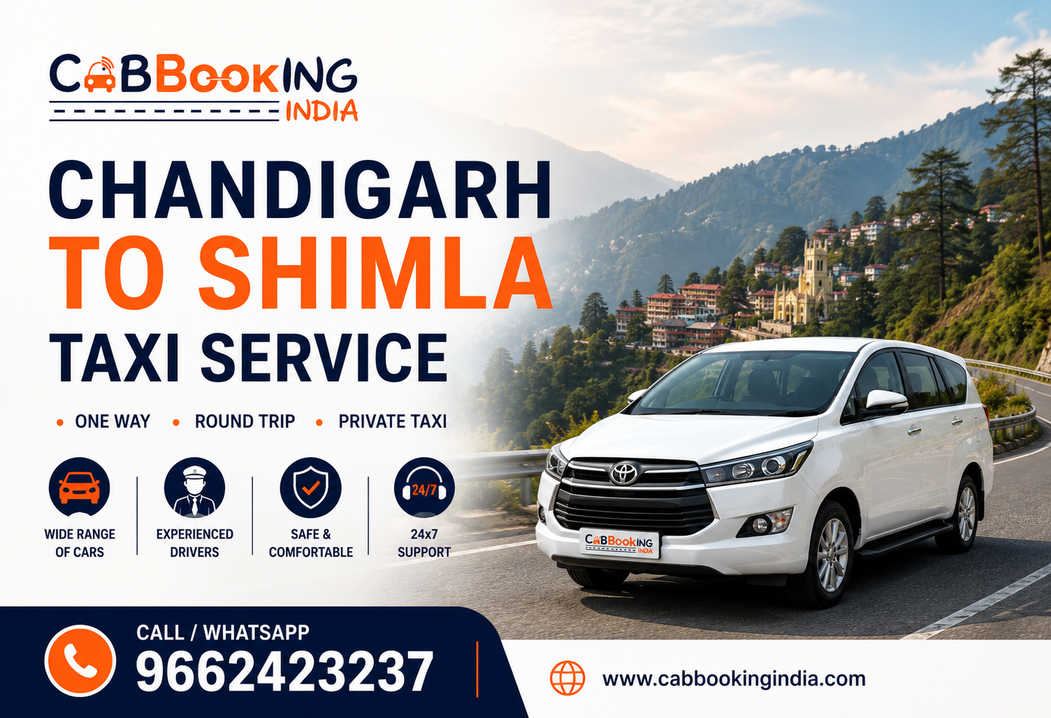 Chandigarh to Manali Taxi Service